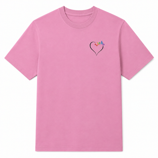 Liebe - Organic Statement Shirt / Bruststick