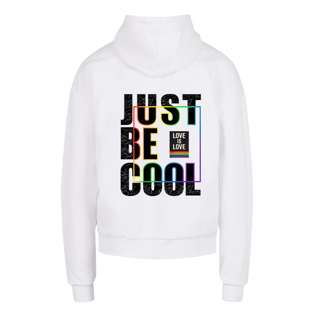 JUDT BE COOL - LOVE IS LOVE - Oversized Statement Hoodie