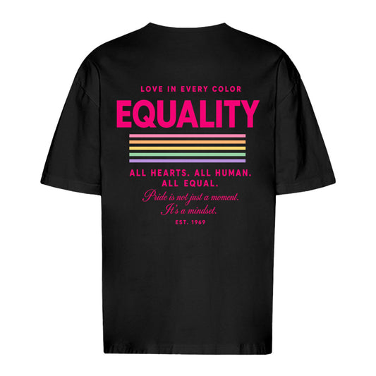 EQUALITY - Oversized Statement Shirt (Backprint)