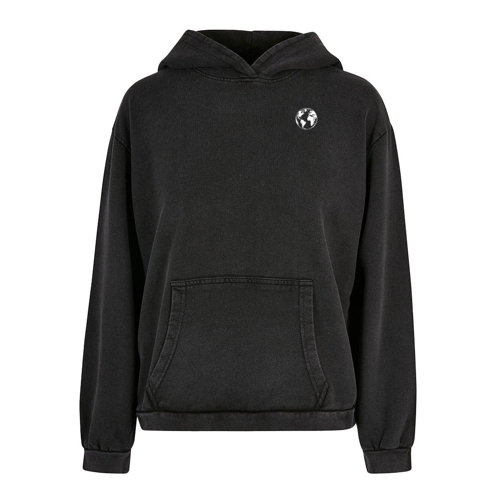 Respekt - Acid Washed Oversized Hoodie