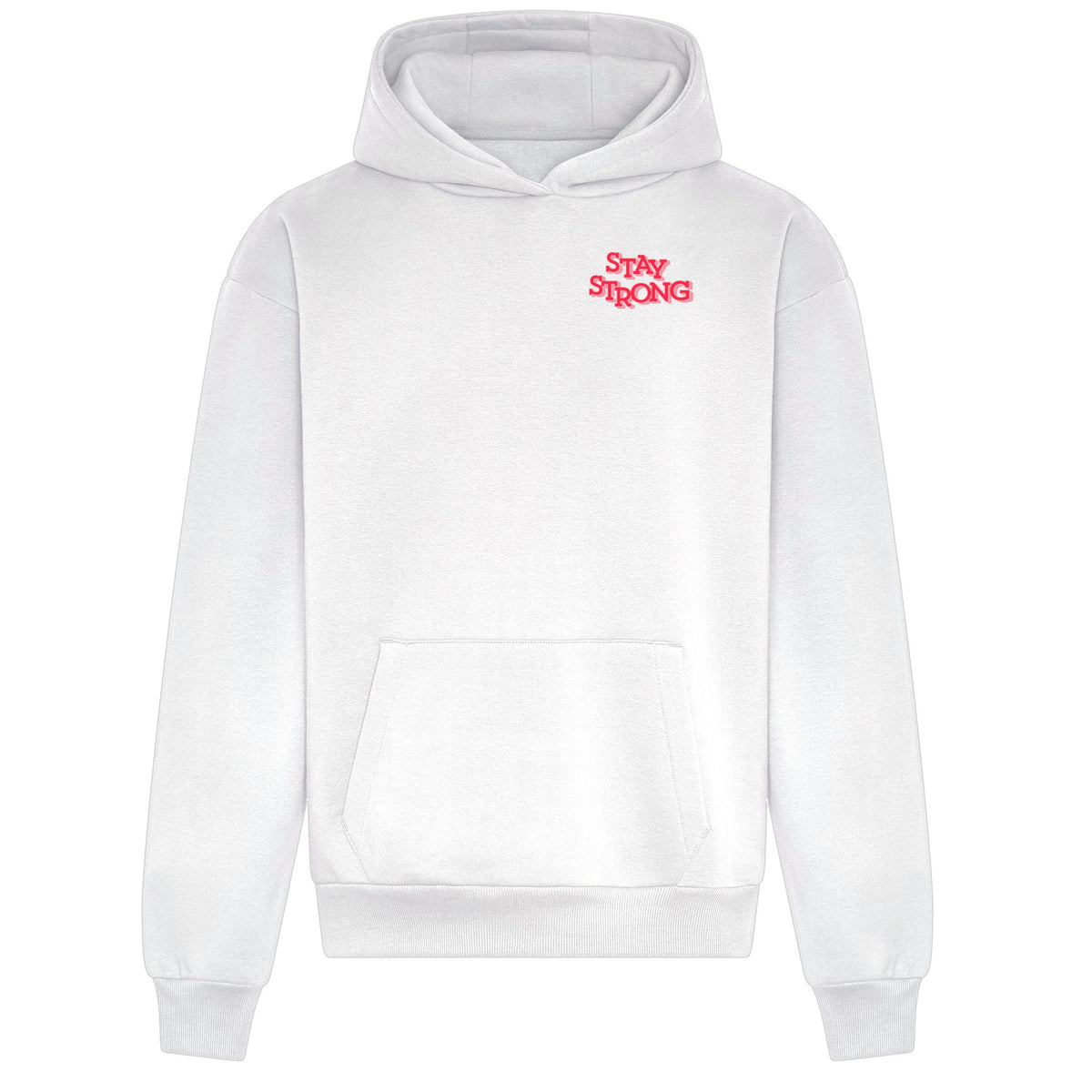 Strong Girls Hate Fashism - Relaxed Fit Statement Hoodie