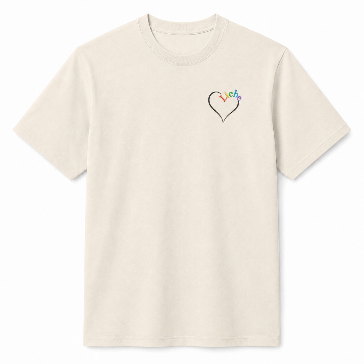 Liebe - Organic Statement Shirt (Frontstick)