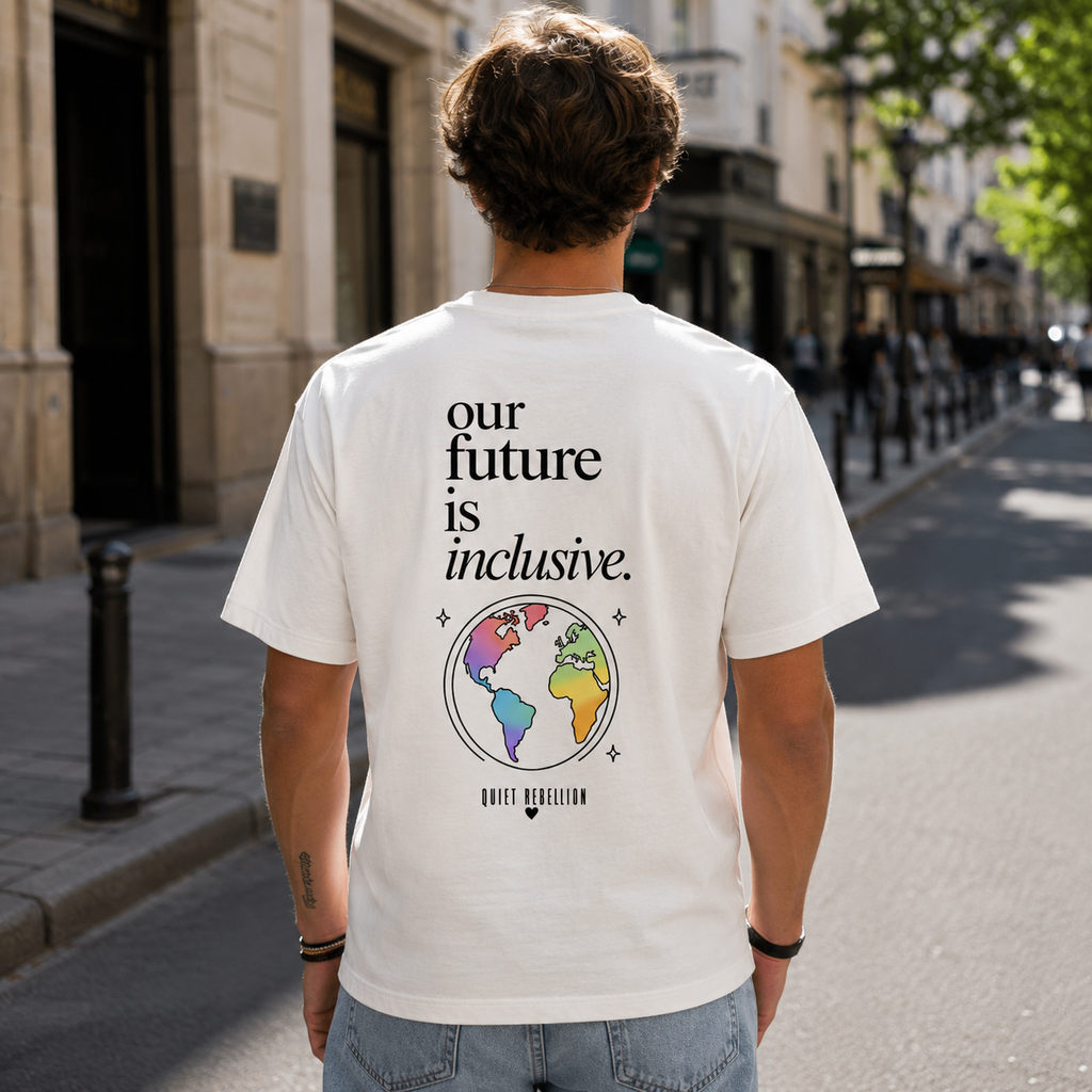Our future is inclusive - Premium Statement T-Shirt