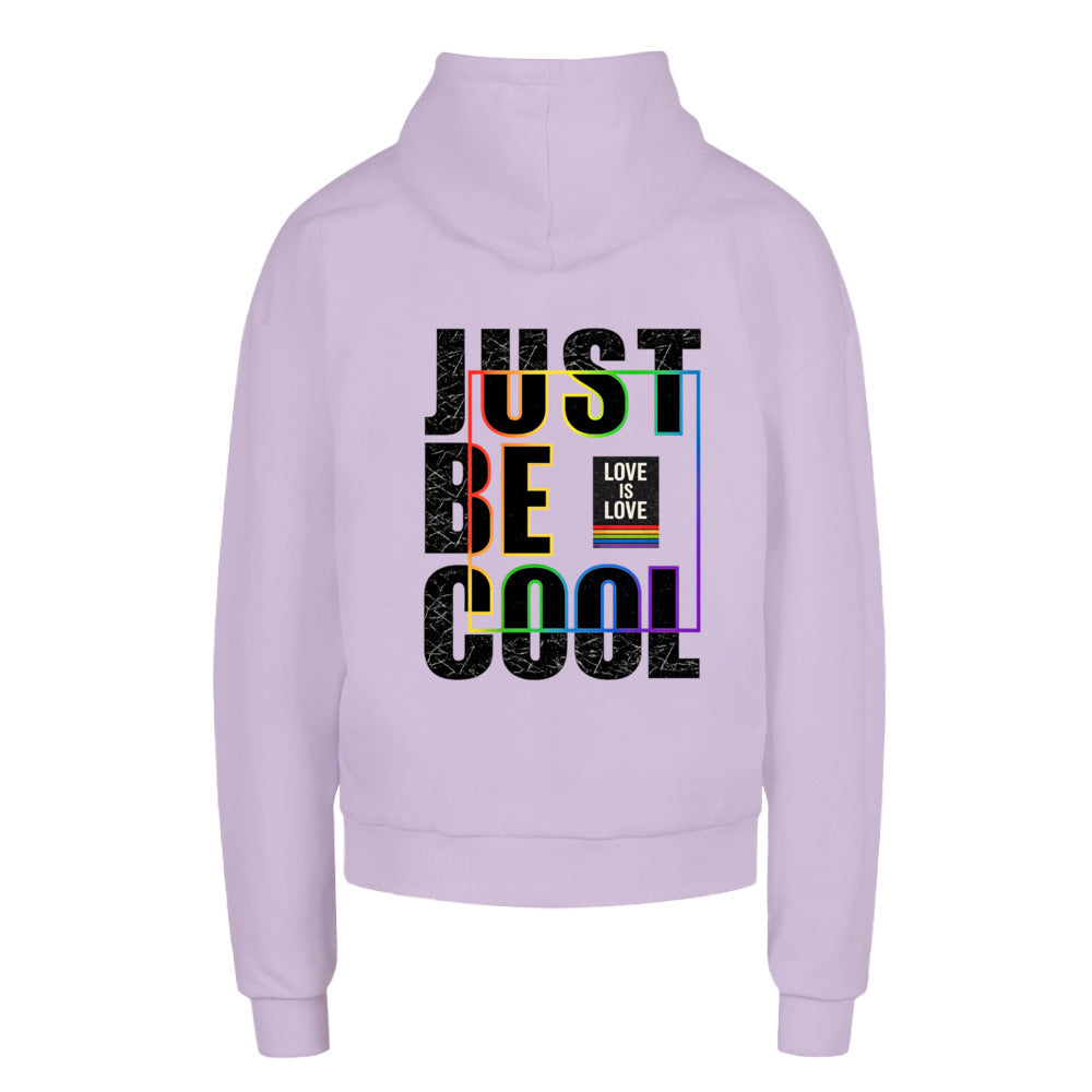 JUDT BE COOL - LOVE IS LOVE - Oversized Statement Hoodie