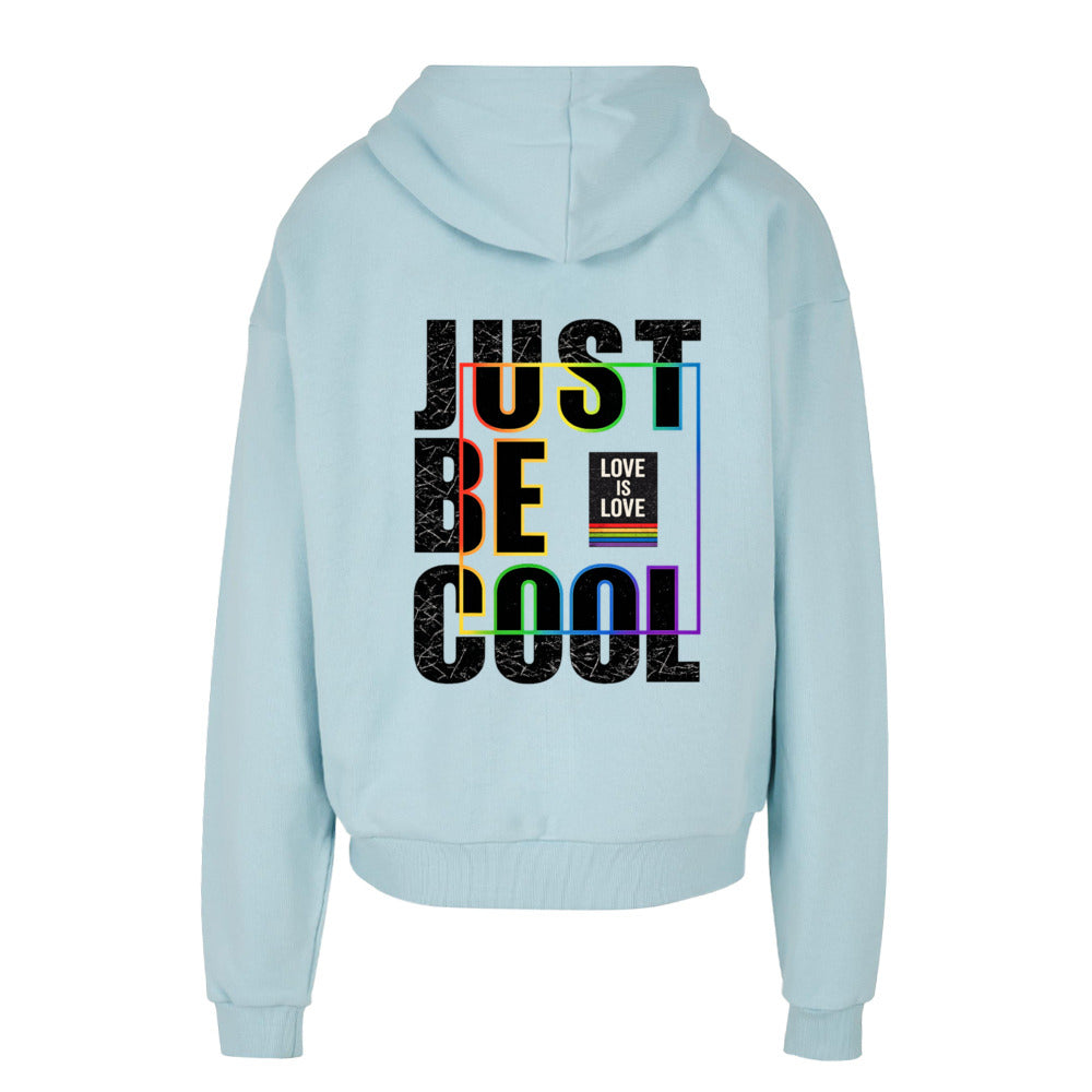 JUDT BE COOL - LOVE IS LOVE - Oversized Statement Hoodie