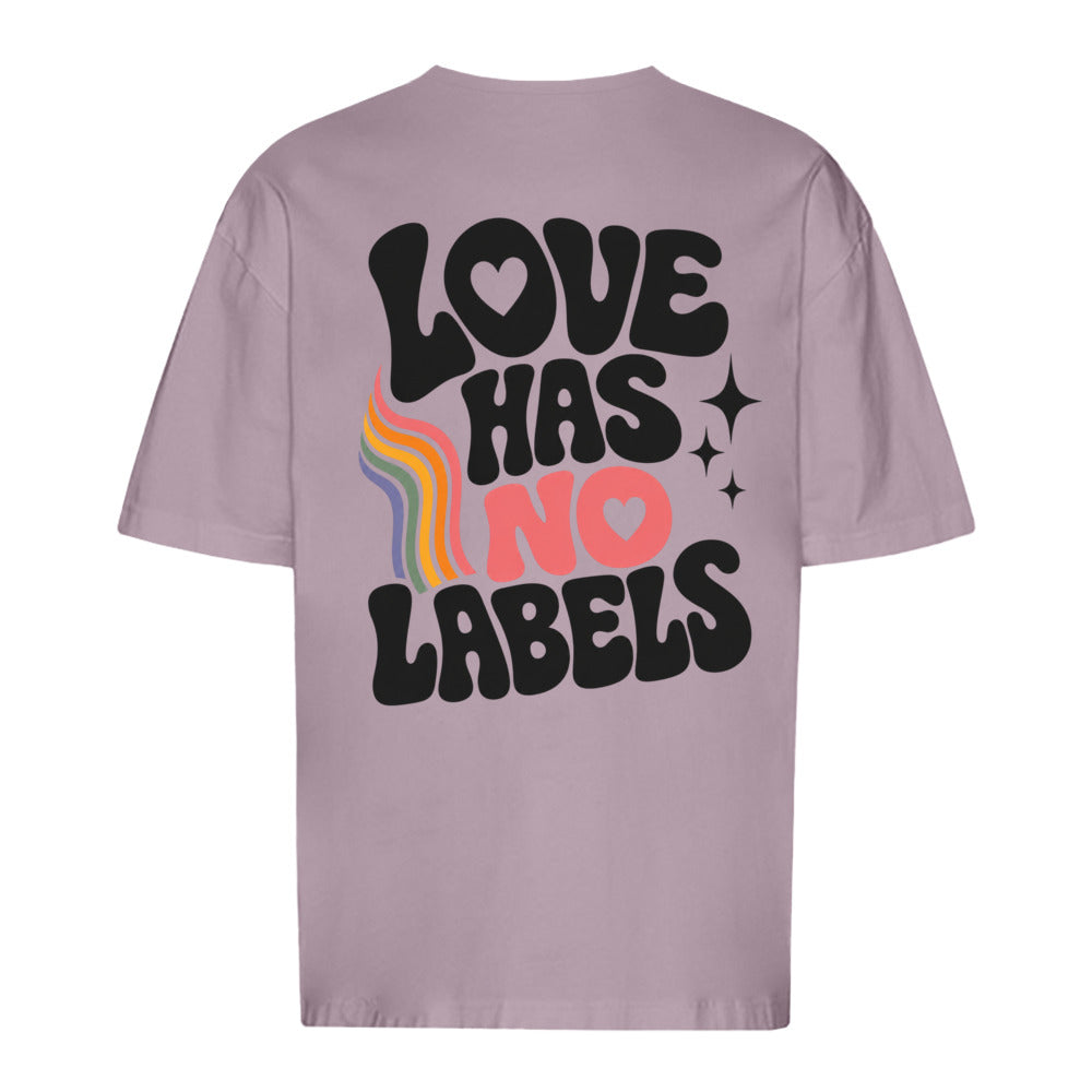 LOVE HAS NO LABELS - Oversized Statement Shirt