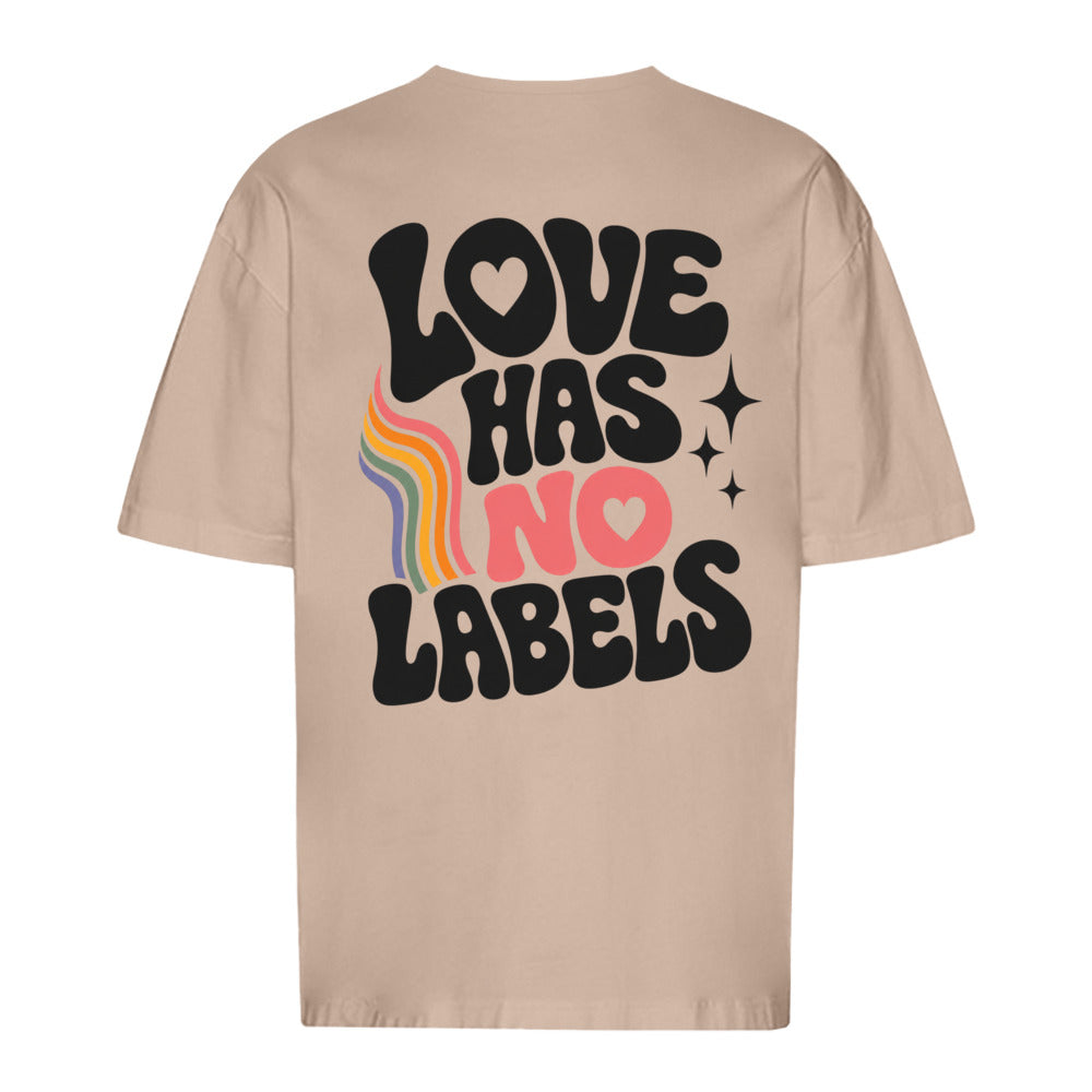 LOVE HAS NO LABELS - Oversized Statement Shirt