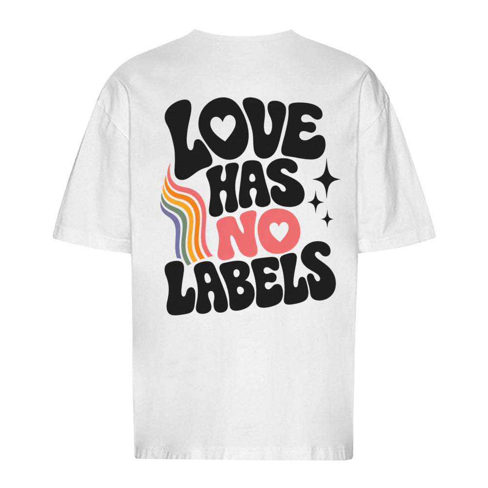 LOVE HAS NO LABELS - Oversized Statement Shirt