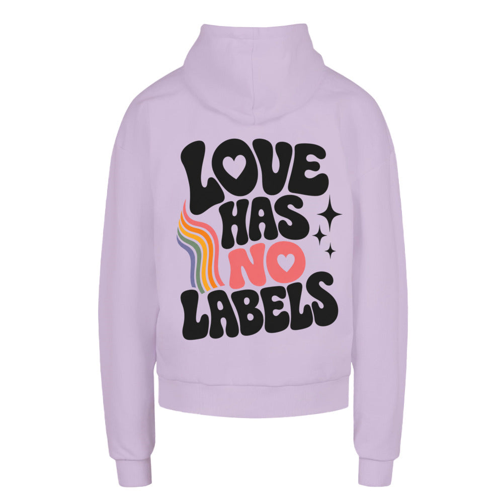 LOVE HAS NO LABELS - Oversized Statement Hoodie