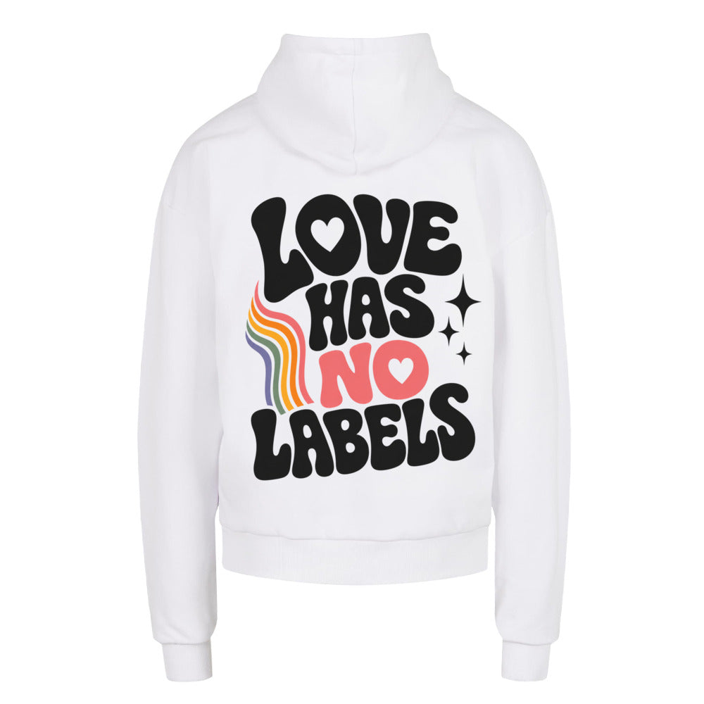 LOVE HAS NO LABELS - Oversized Statement Hoodie