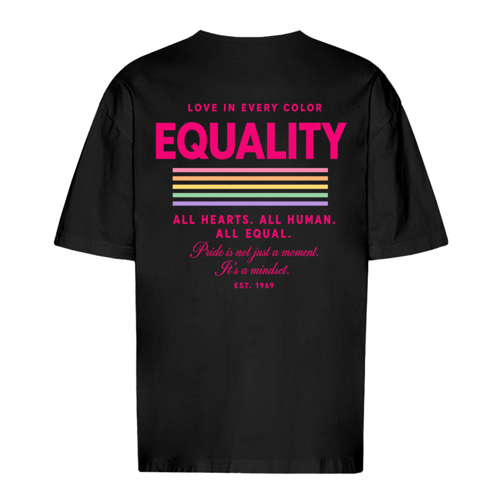 EQUALITY - Oversized Statement Shirt (Front-& Backprint)