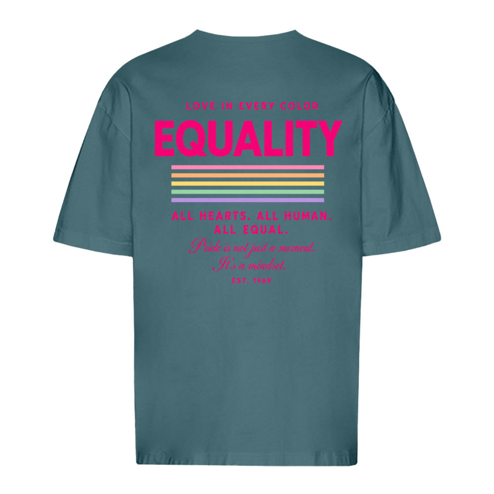 EQUALITY - Oversized Statement Shirt (Front-& Backprint)