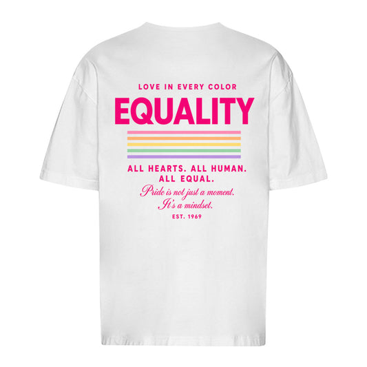 EQUALITY - Oversized Statement Shirt (Backprint)