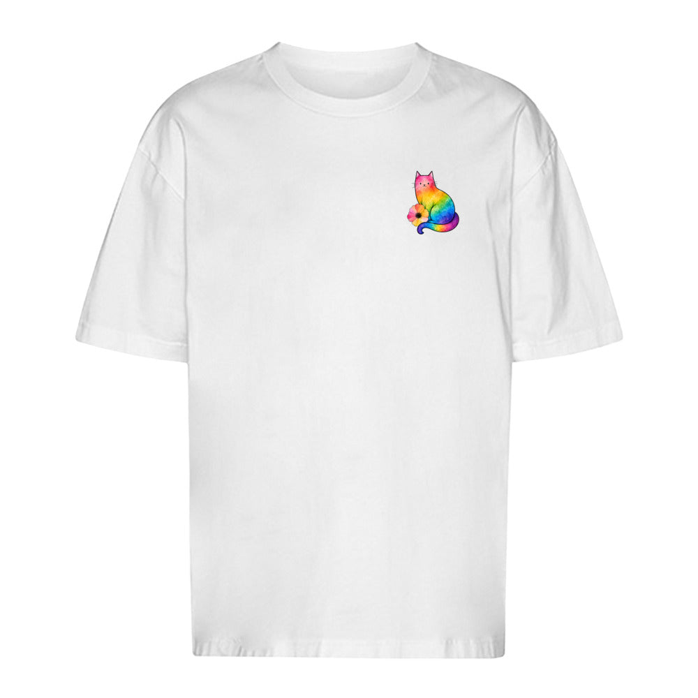 ALL COLORS ARE BEAUTYFUL - Oversized Statement Shirt Front-& Backprint)