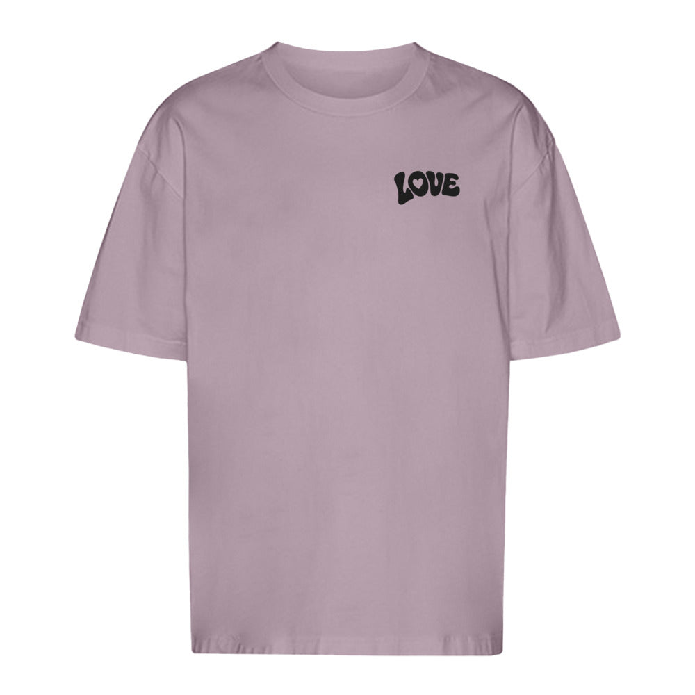 LOVE HAS NO LABELS - Oversized Statement Shirt (Front-& Backprint)