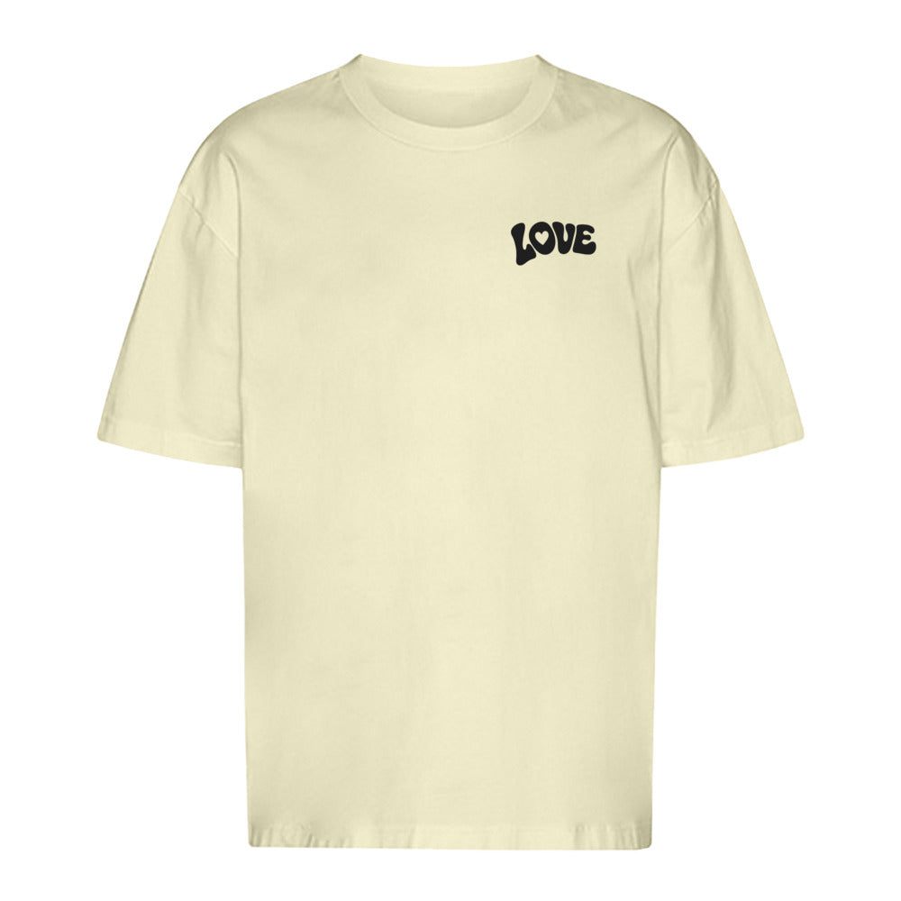 LOVE HAS NO LABELS - Oversized Statement Shirt (Front-& Backprint)