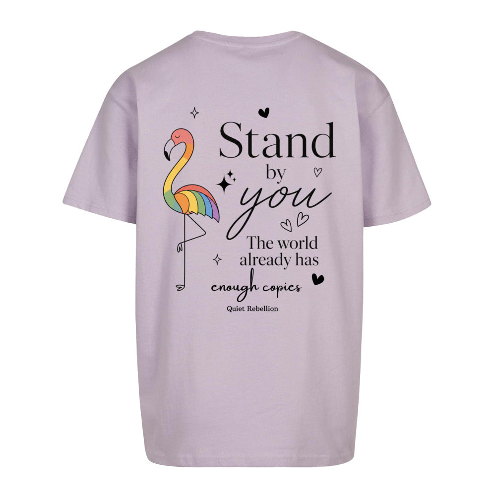 Stand By You - Oversized Statement Shirt (Front-& Backprint)