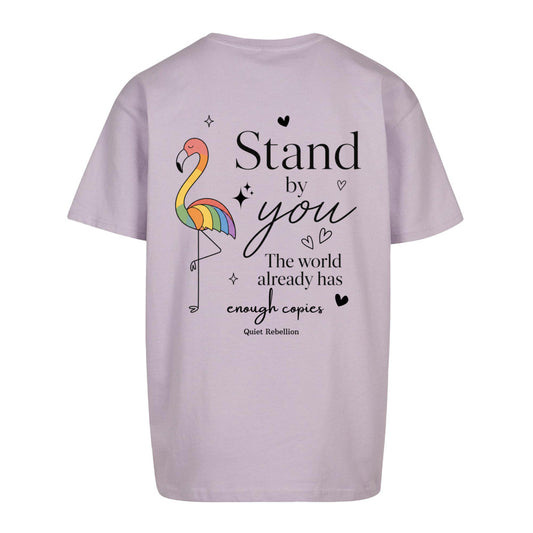 Stand By You - Oversized Statement Shirt (Front-& Backprint)