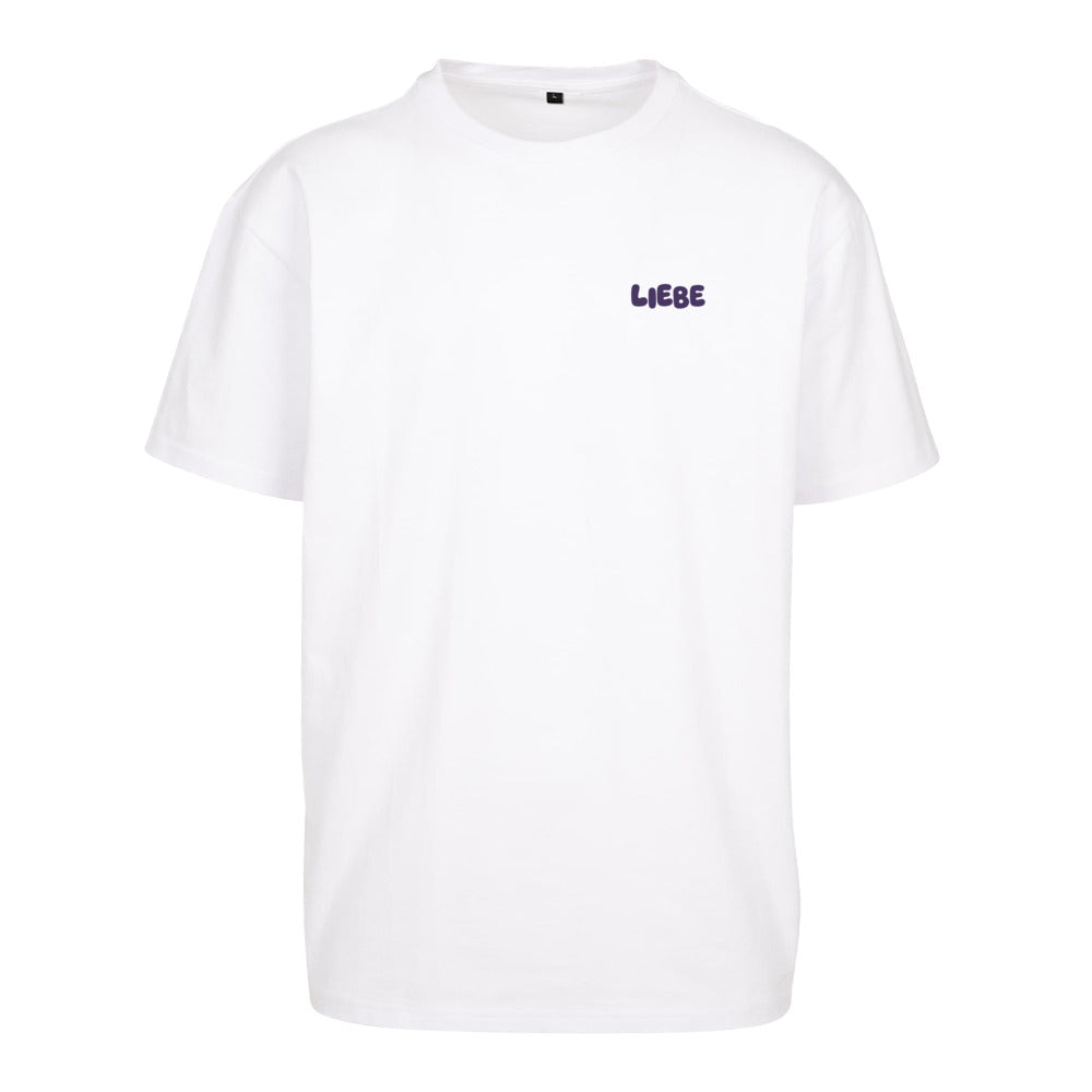 Macht Platz für mehr Liebe - Oversized Statement Shirt (Front-& Backprint)