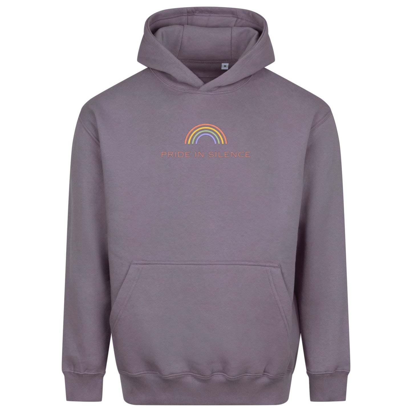 Pride in Silence - Premium Statement Hoodie (Frontdruck)