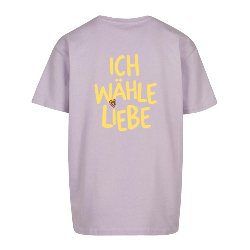 Ich wähle Liebe - Oversized Statement Shirt