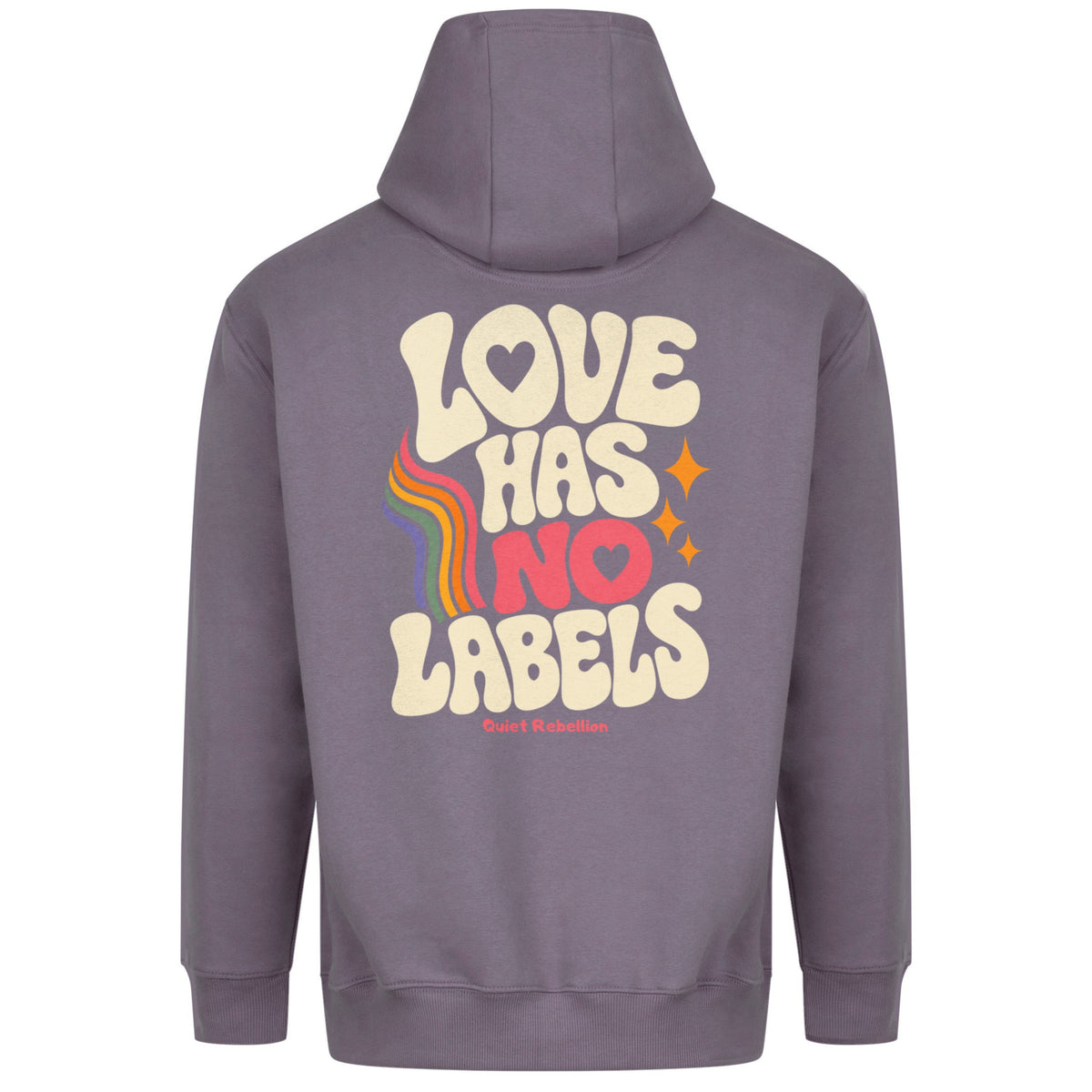 Love Has No Labels - Relaxed Fit Statement Hoodie
