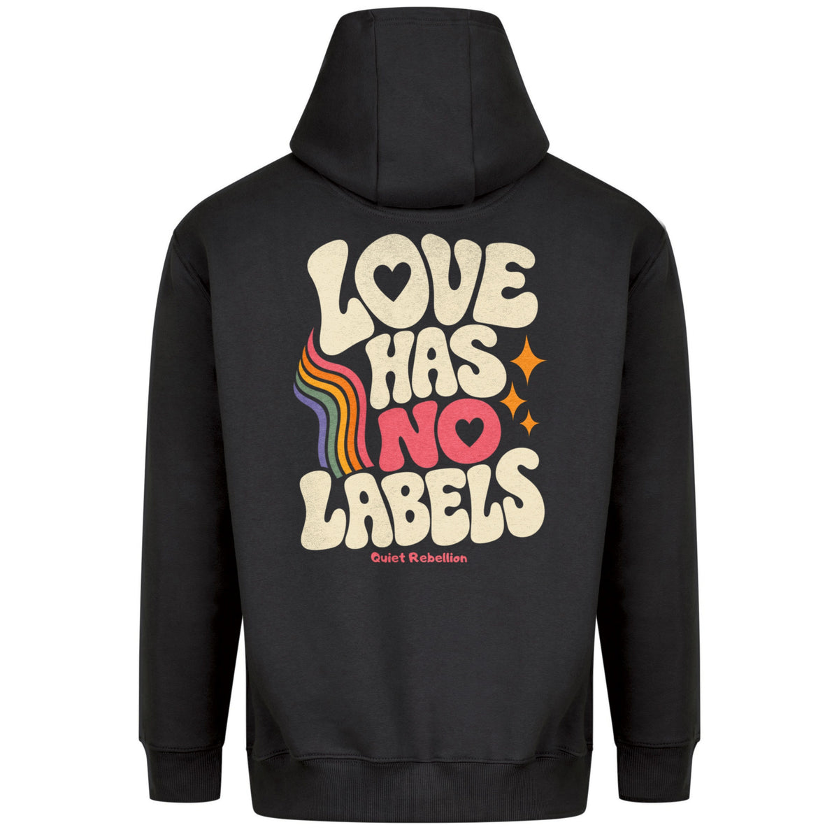 Love Has No Labels - Relaxed Fit Statement Hoodie