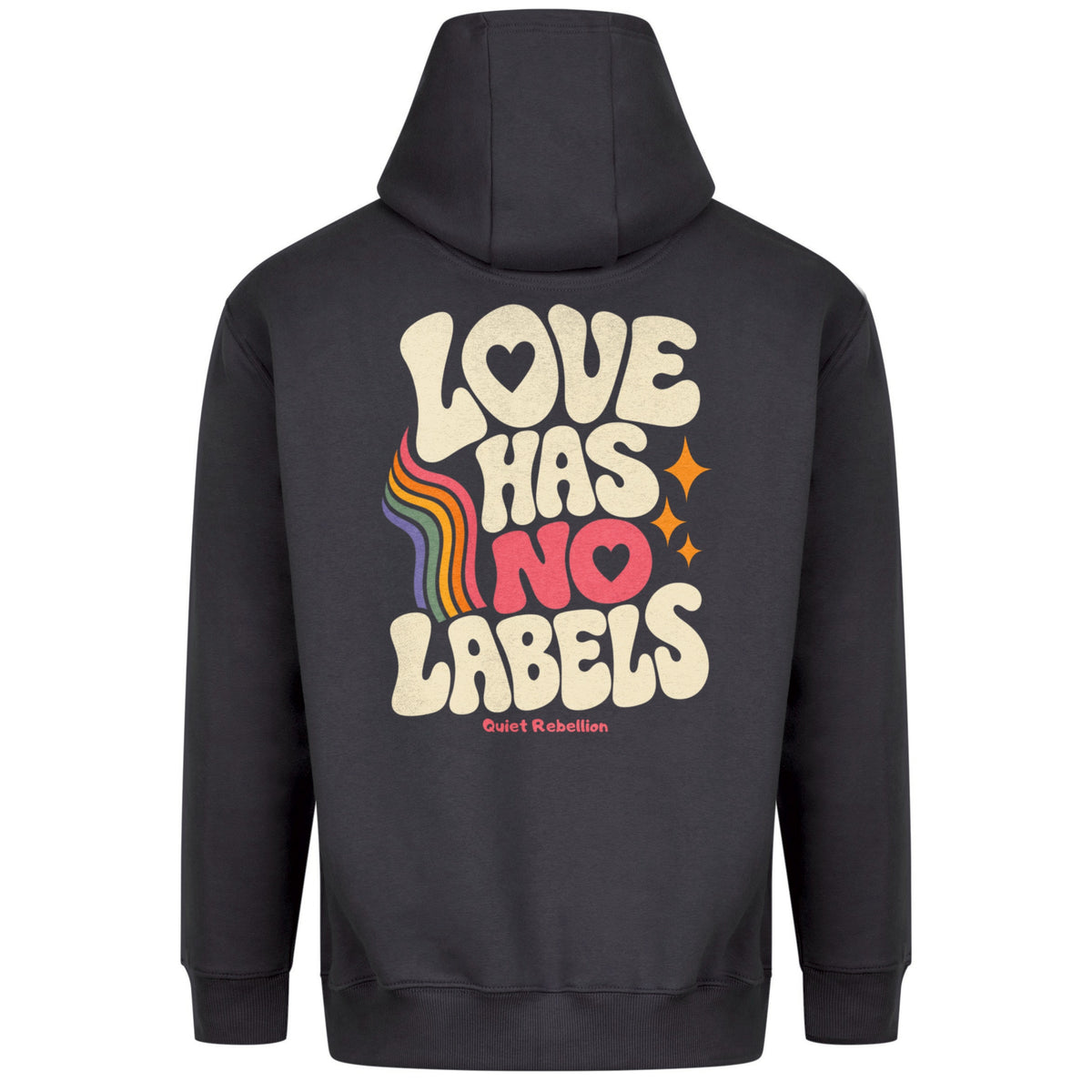Love Has No Labels - Relaxed Fit Statement Hoodie