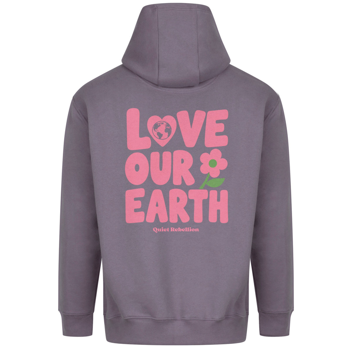 Love Our Earth - Relaxed Fit Statement Hoodie