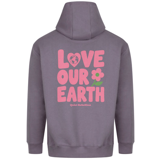 Love Our Earth - Relaxed Fit Statement Hoodie