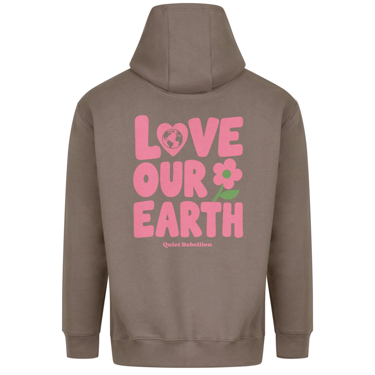 Love Our Earth - Relaxed Fit Statement Hoodie