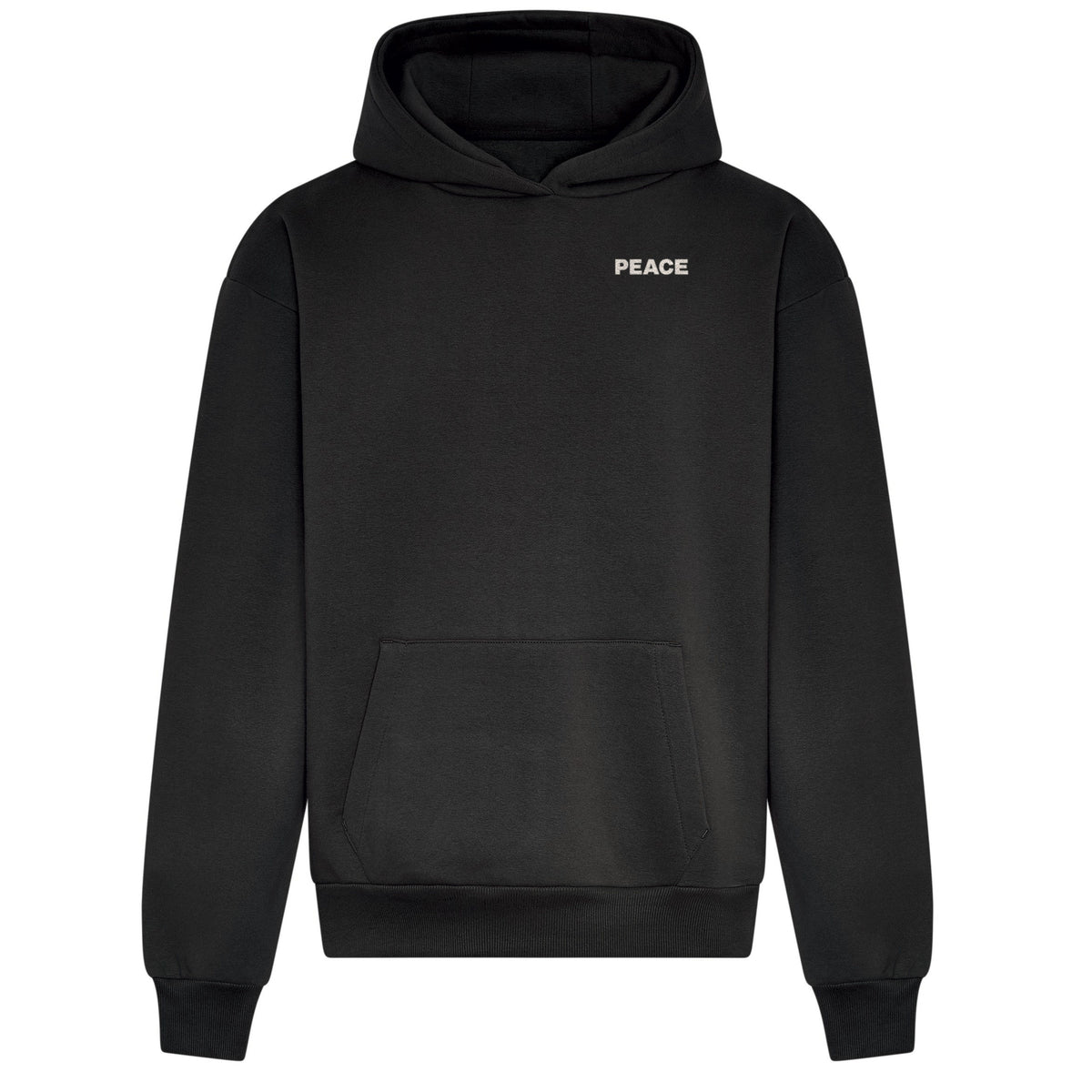 Make Love Not War - Relaxed Fit Statement Hoodie