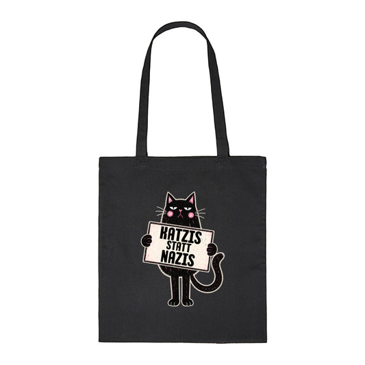 Katzis statt Nazis - Cotton Bag