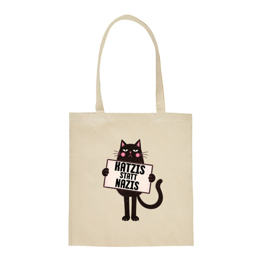 Katzis statt Nazis - Cotton Bag