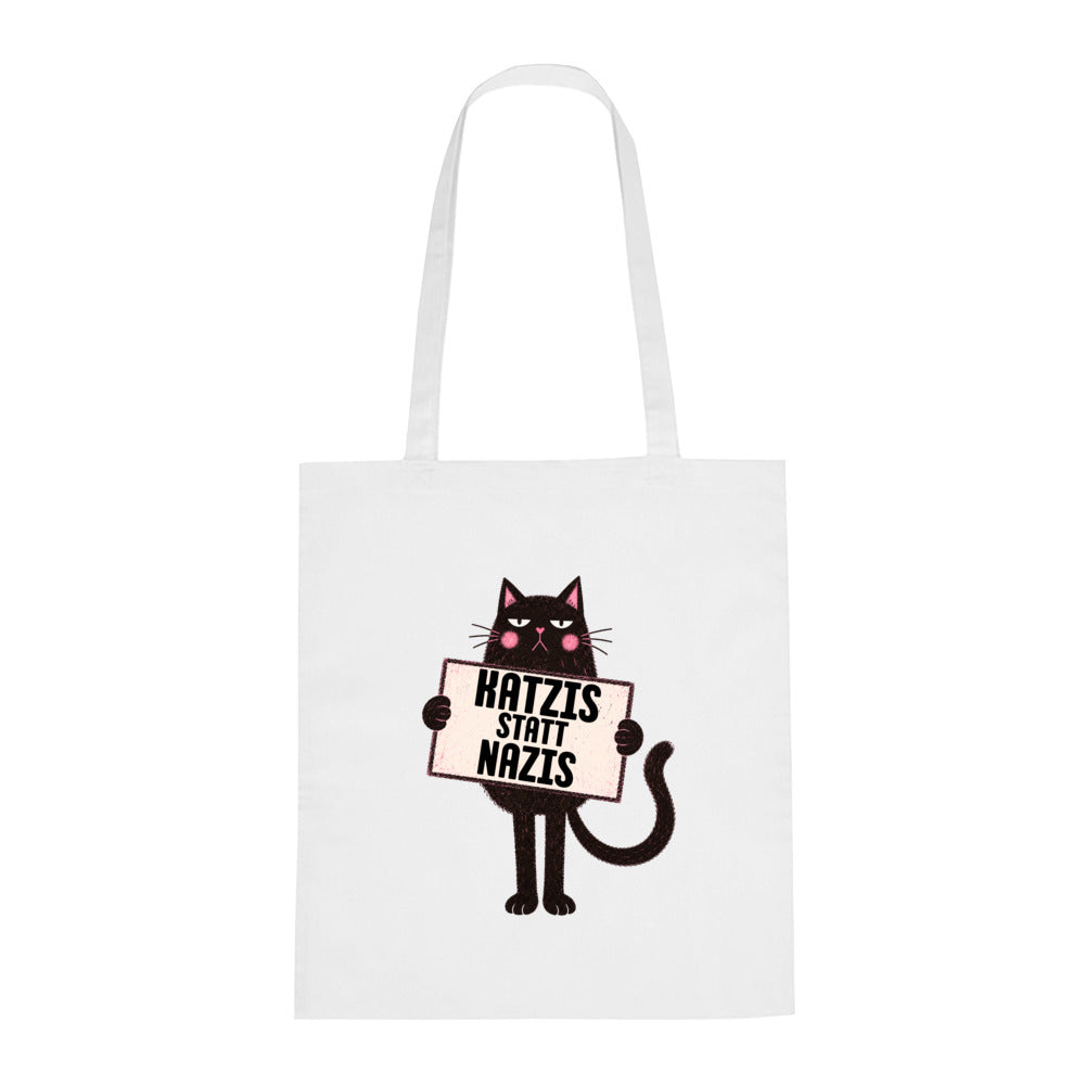 Katzis statt Nazis - Cotton Bag