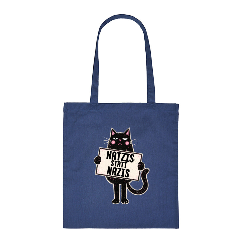 Katzis statt Nazis - Cotton Bag