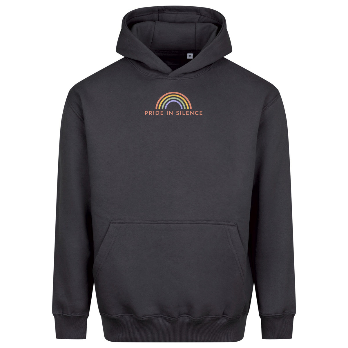Pride in Silence - Statement Hoodie / Regular Fit / Frontprint