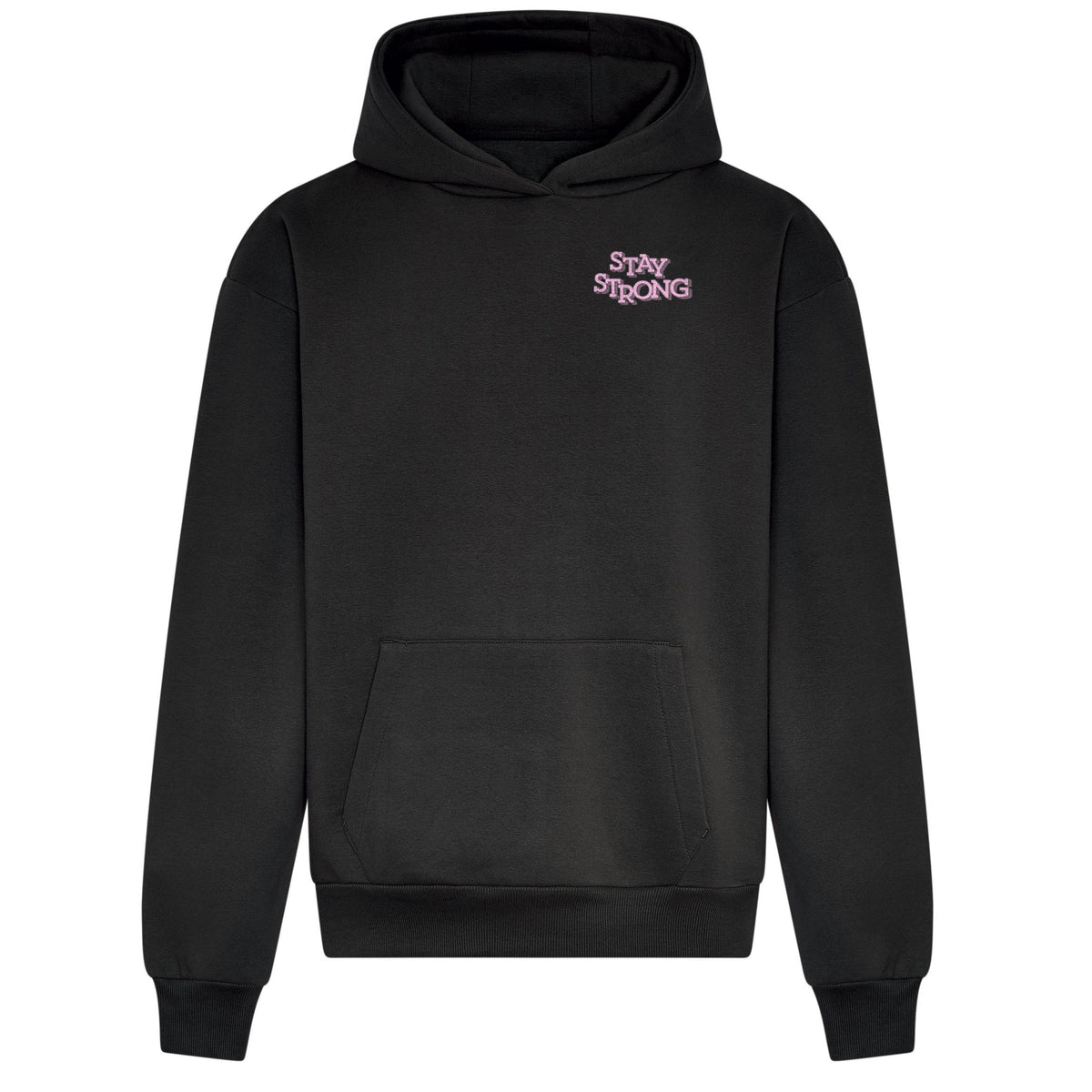 Strong Girls Hate Fashism - Relaxed Fit Statement Hoodie