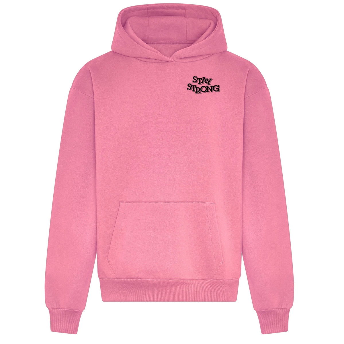 Strong Girls Hate Fashism - Relaxed Fit Statement Hoodie