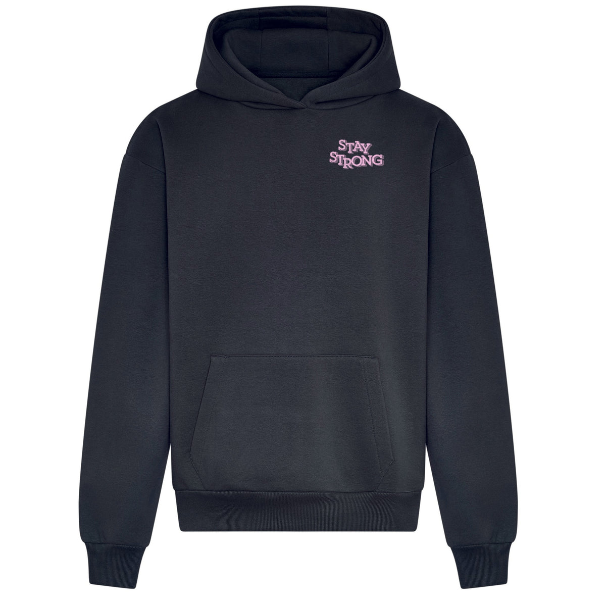 Strong Girls Hate Fashism - Relaxed Fit Statement Hoodie