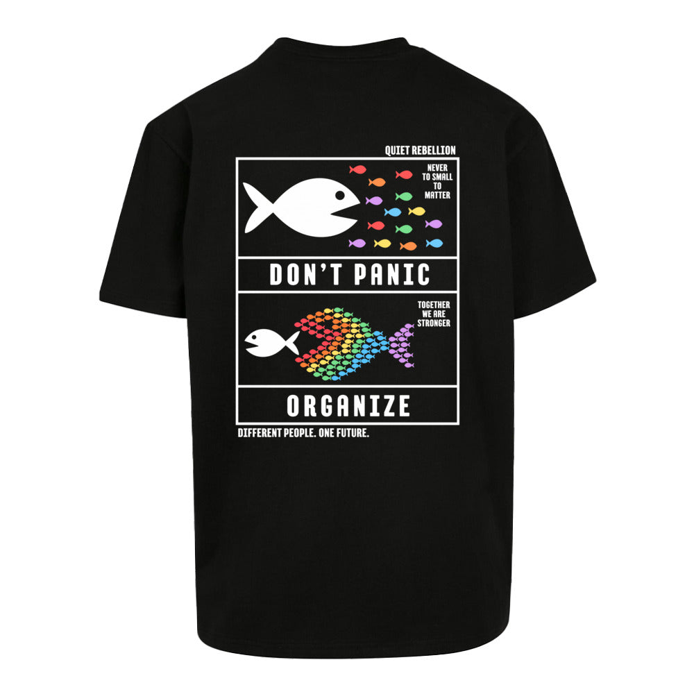 DONT‘T PANIC. ORGANIZE - Oversized Statement T-Shirt