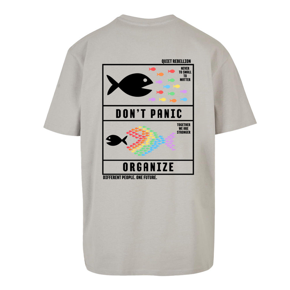 DONT‘T PANIC. ORGANIZE - Oversized Statement T-Shirt