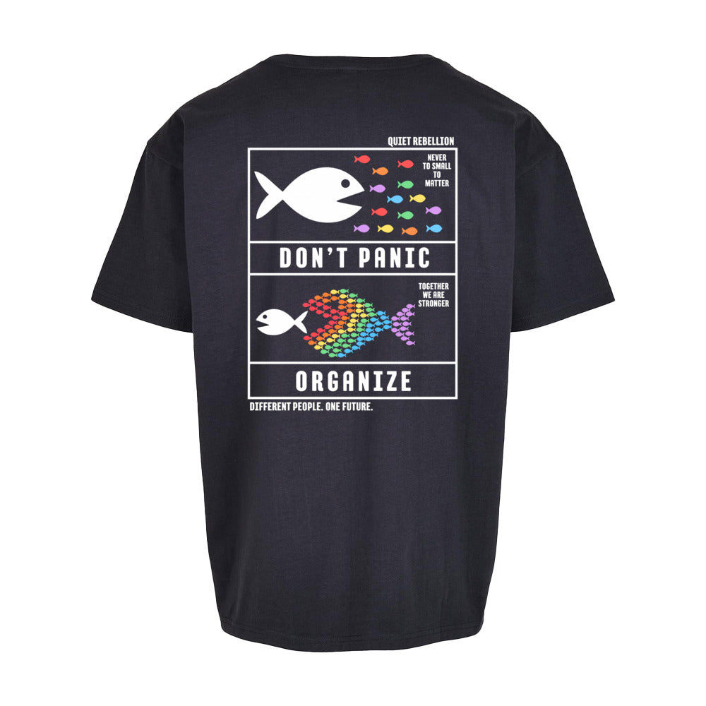 DONT‘T PANIC. ORGANIZE - Oversized Statement T-Shirt