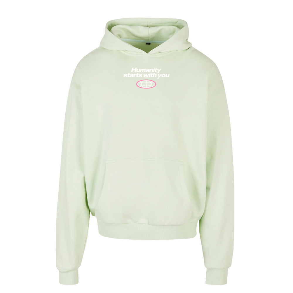 Humanity Starts With You - Urban Fit Oversized Hoodie