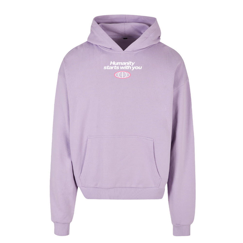 Humanity Starts With You - Urban Fit Oversized Hoodie