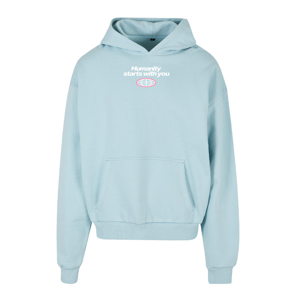 Humanity Starts With You - Urban Fit Oversized Hoodie