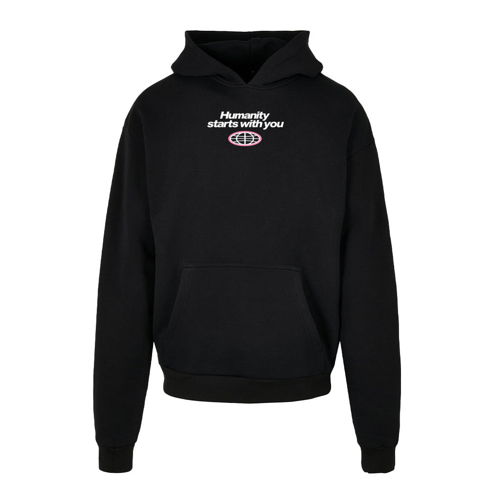 Humanity Starts With You - Urban Fit Oversized Hoodie