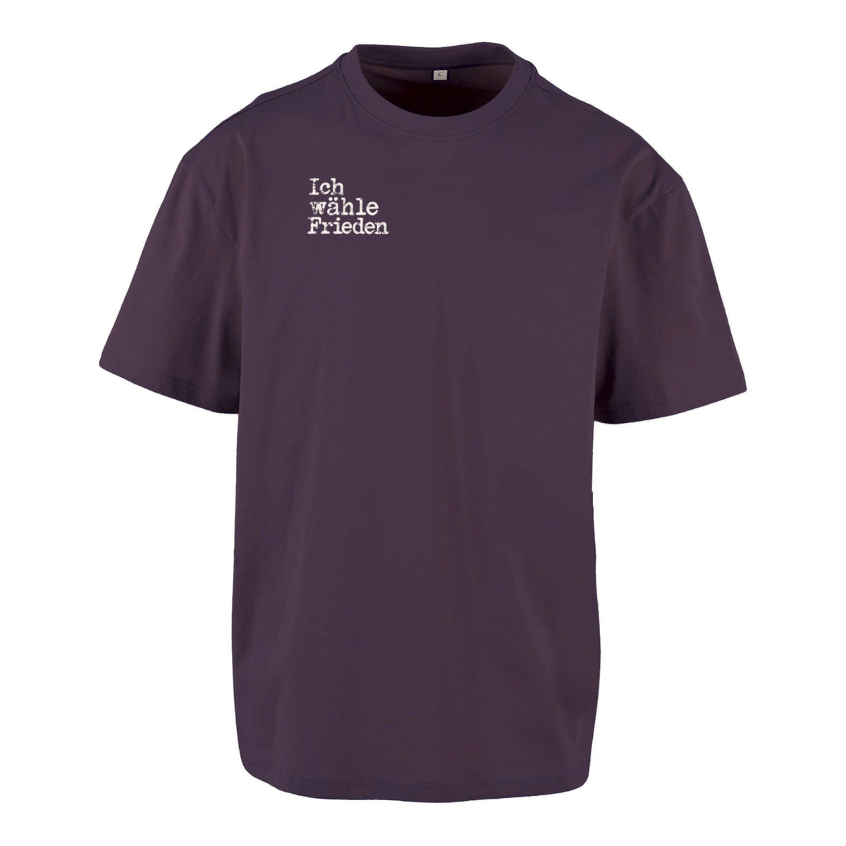 Ich wähle Frieden - Unisex Oversized T-Shirt