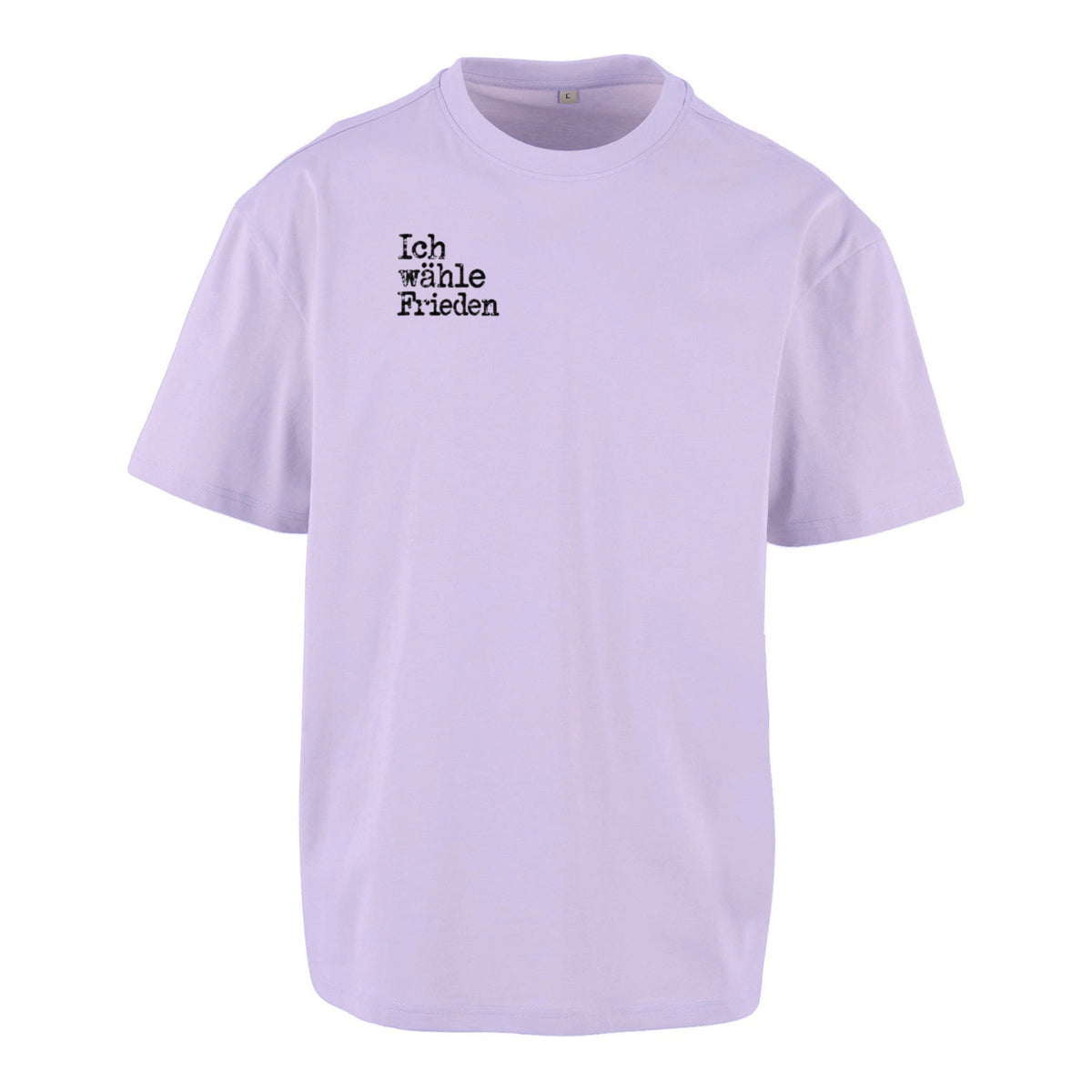Ich wähle Frieden - Unisex Oversized T-Shirt