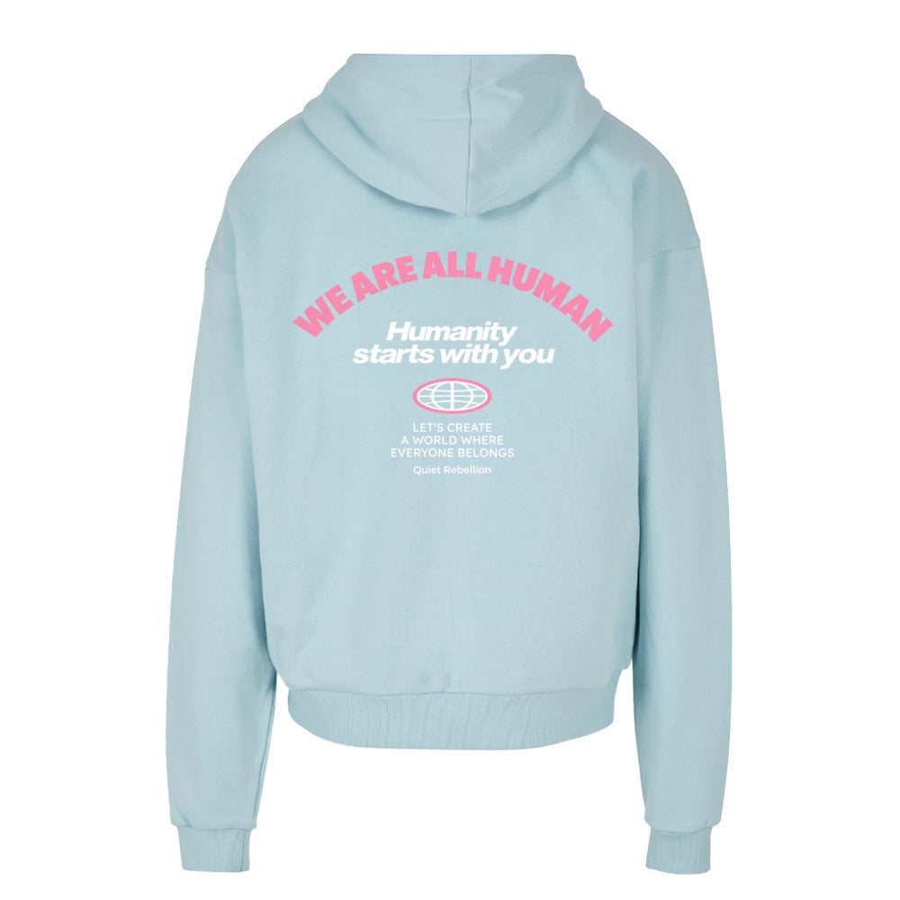 Humanity Starts With You - Urban Fit Oversized Hoodie
